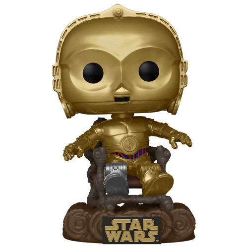 Funko Pop! Star Wars C3P0 in chair (RotJ 40th)